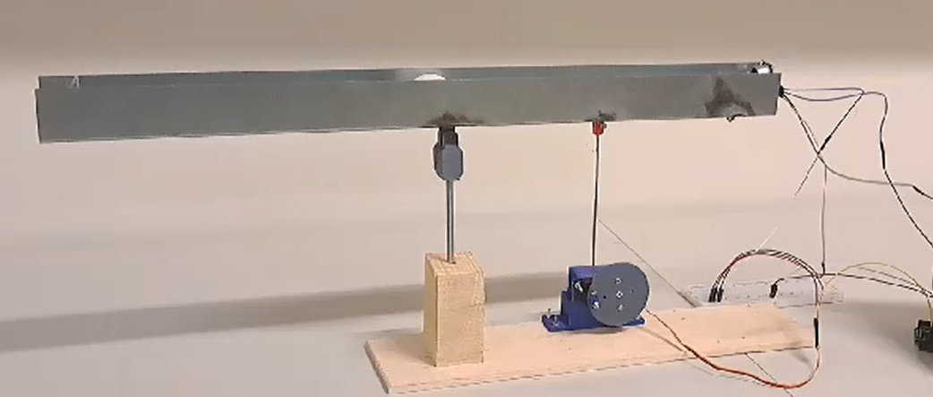 Ball & Beam Physical Setup