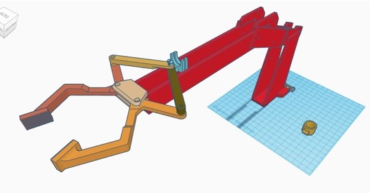 Heavy-Duty Robotic Arm Design